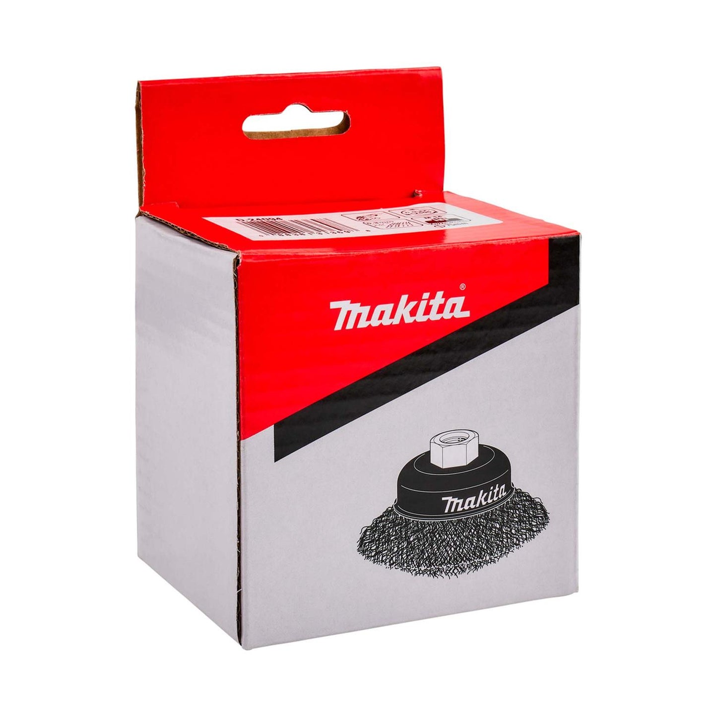 Grata Copa Acero Rizado (3'') 75mm x M14 - Makita - Herram.cl