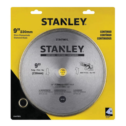 Disco Diamantado Continuo Ø 9''x7/8'' - Stanley - Herram.cl