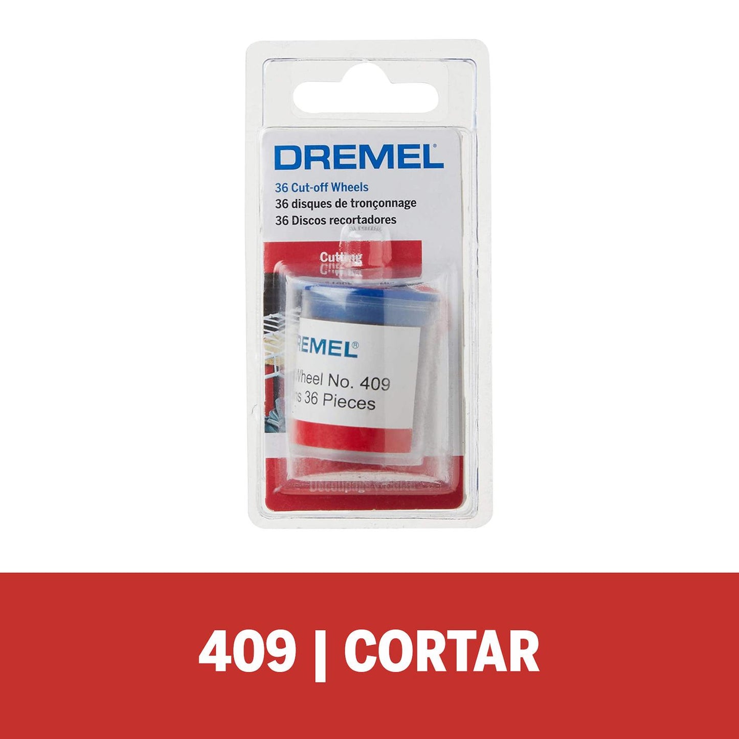 36 Discos de Corte 23,8 x 0,6mm (409) - Dremel - Herram.cl