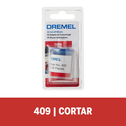36 Discos de Corte 23,8 x 0,6mm (409) - Dremel - Herram.cl