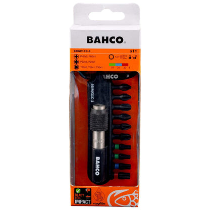 Juego De Puntas De Impacto 25mm 11 Pzas - Bahco - Herram.cl