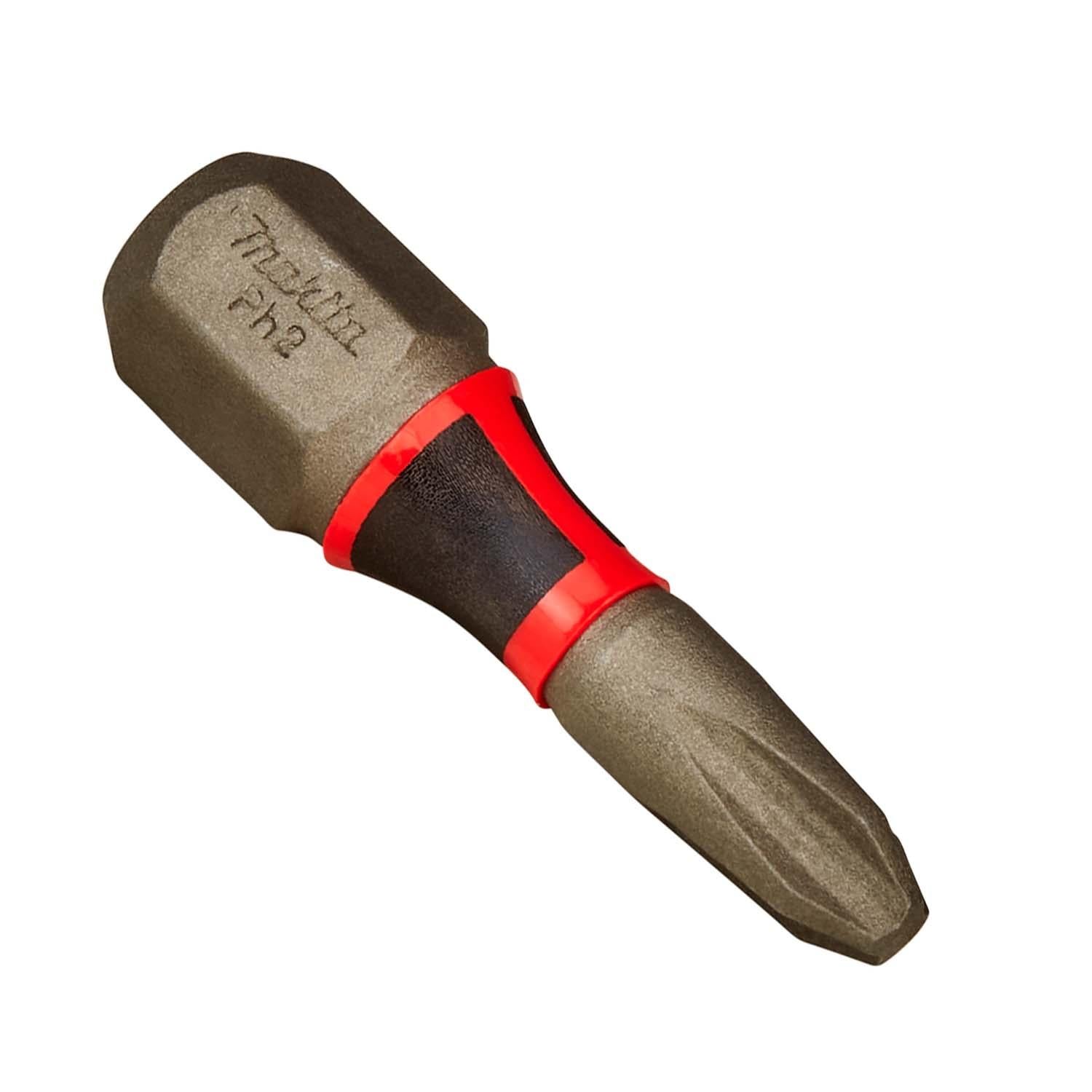 Punta Impact Premier PH2(Slim) - 25mm 2 Pzas - Makita - Herram.cl