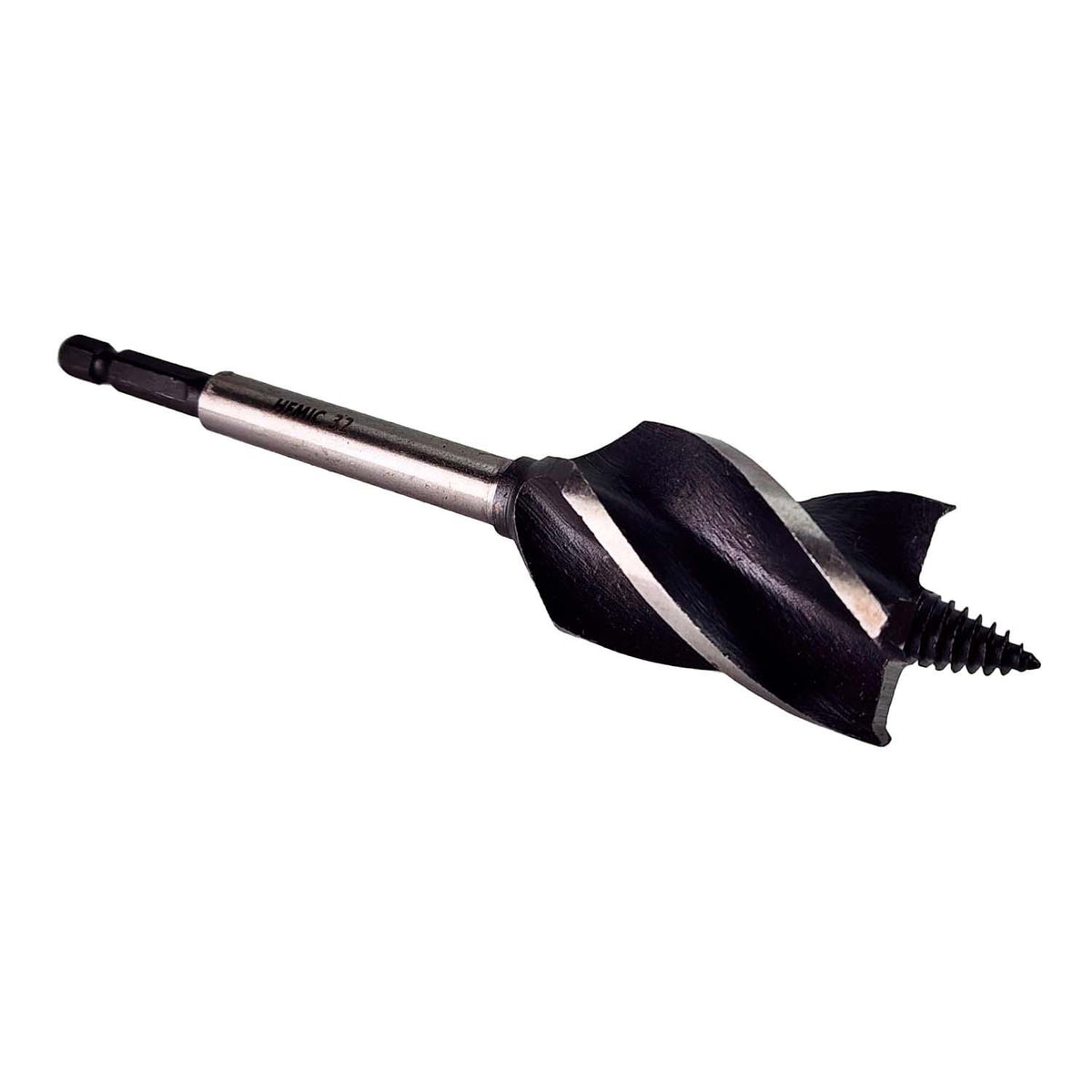 Broca 4-Puntas para Madera 32x165mm Hex. - HEMIC - Herram.cl