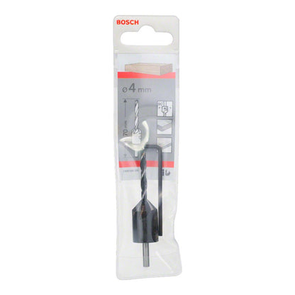 Broca Brad Point con avellanado 90° 4x16x70mm - Bosch - Herram.cl