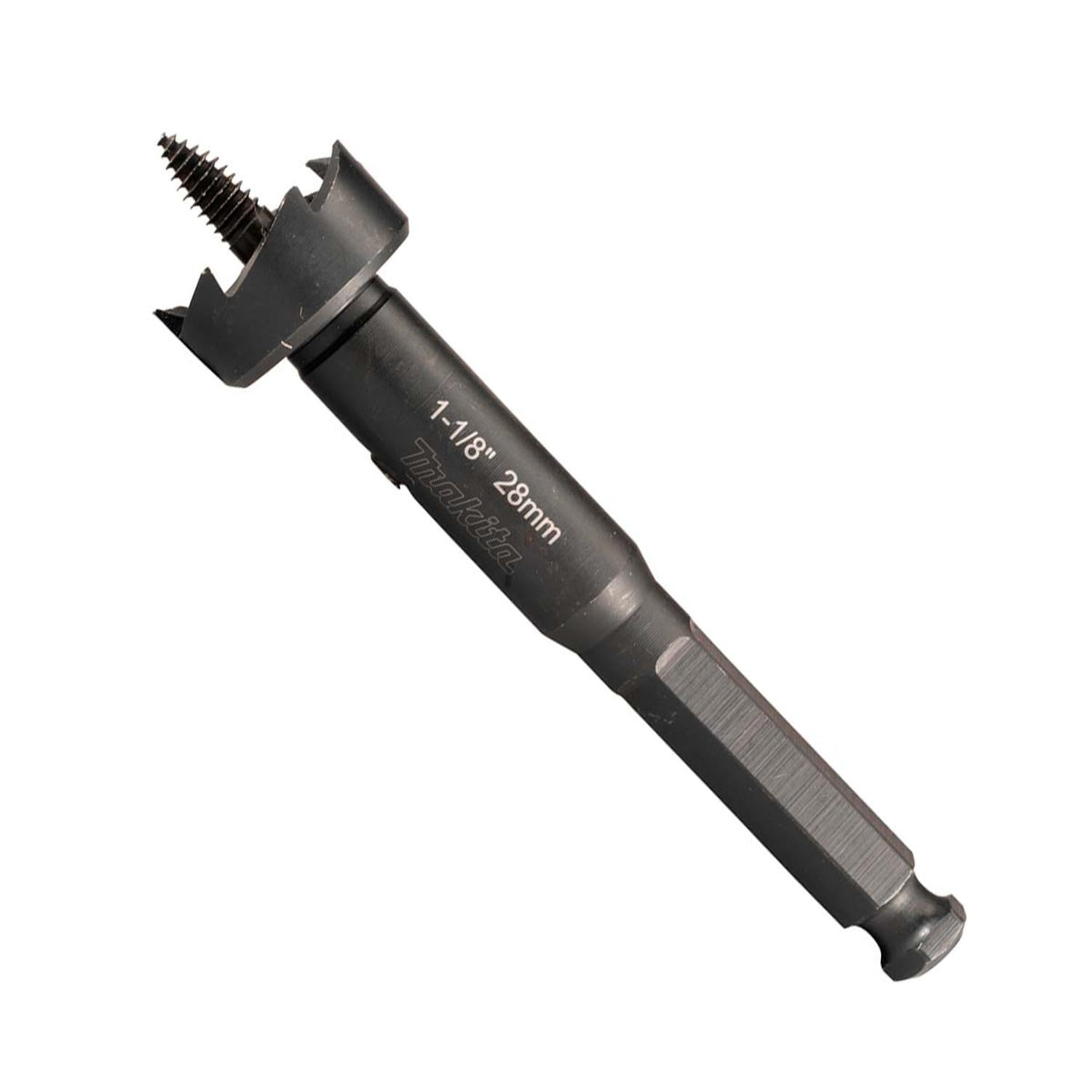 Broca Autoalimentada Para Madera 28 X 127mm Vastago Hex. - Makita - Herram.cl