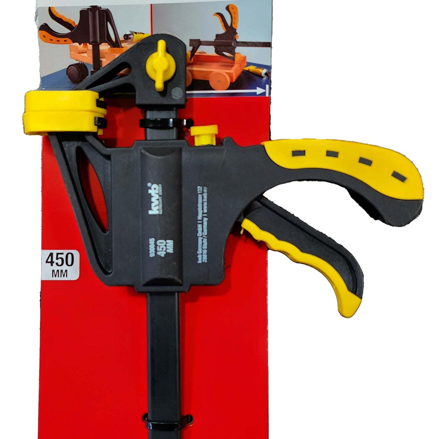 Prensa Sargento Rápida 85x450mm - kwb - Herram.cl