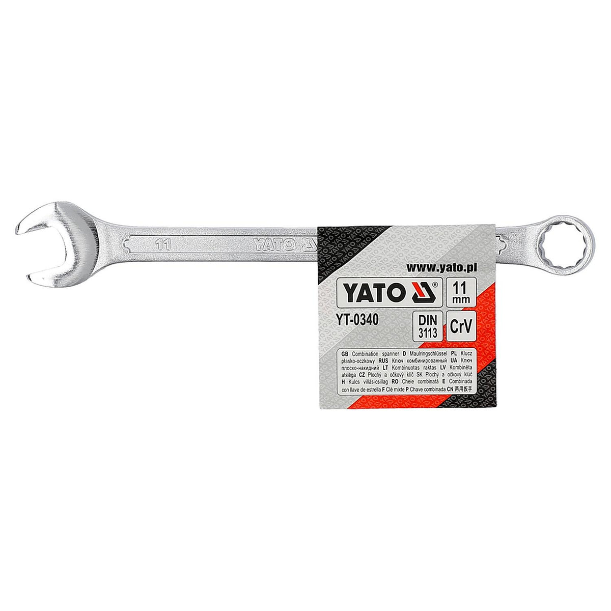Llave Combinada Punta Corona 11mm Yato YT-0340 - Herram.cl