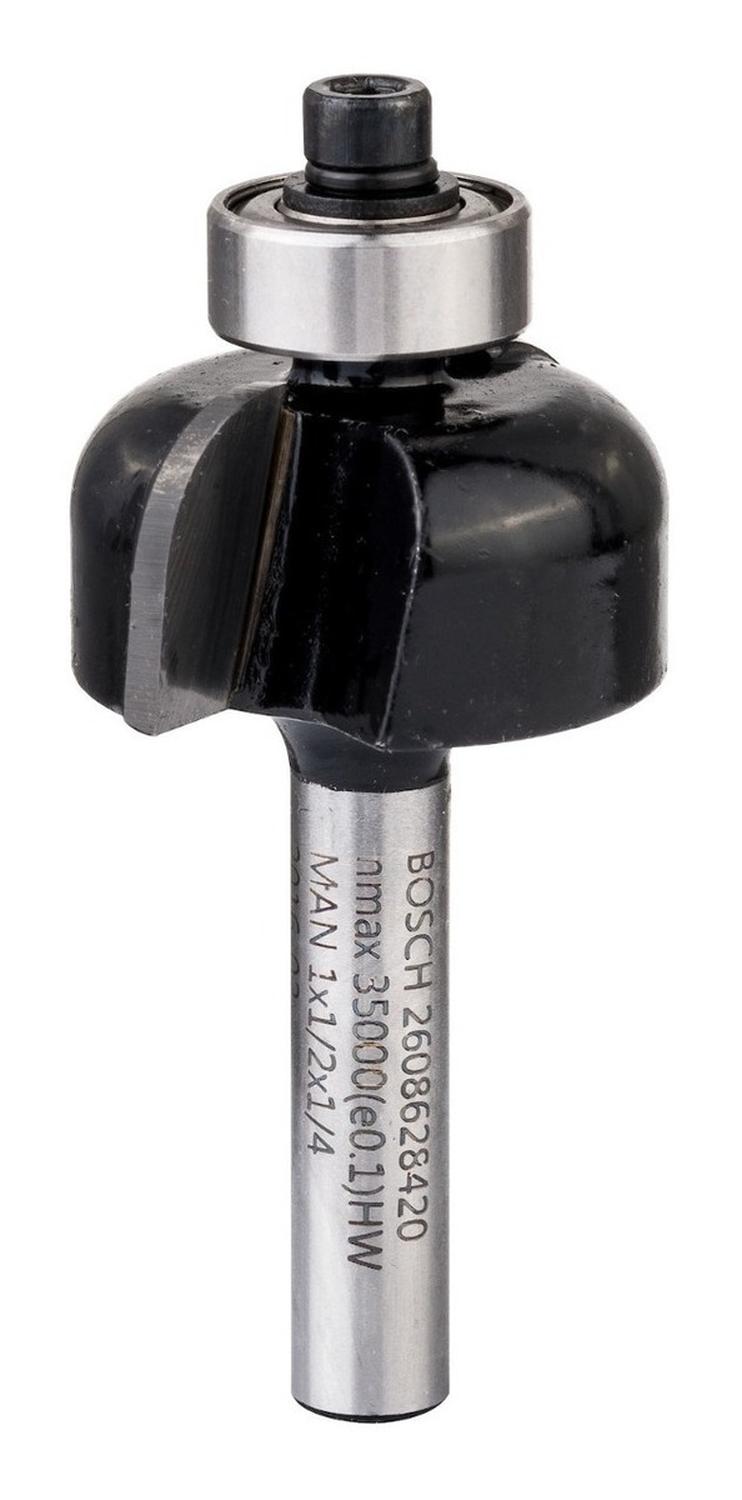 Fresa De Media - caña 1/4 , R 6,3mm, D 25,4mm, L 12 - Bosch - Herram.cl