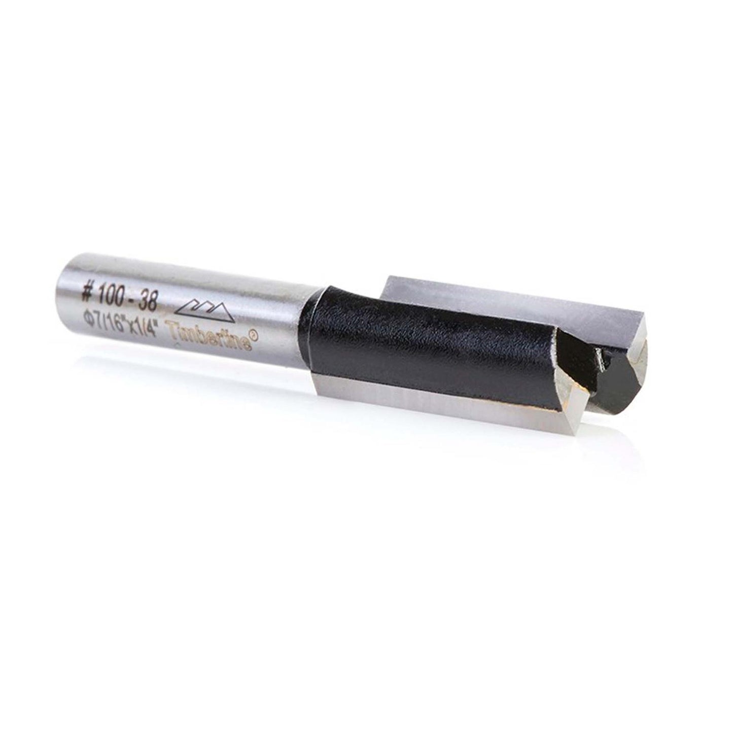 Fresa Recta 2 Filos 7/16''x1'' Toma 1/4'' - Timberline - Herram.cl