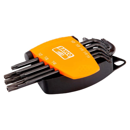 Juego de llaves allen TORX inviolable 8 Pzas - Bahco - Herram.cl