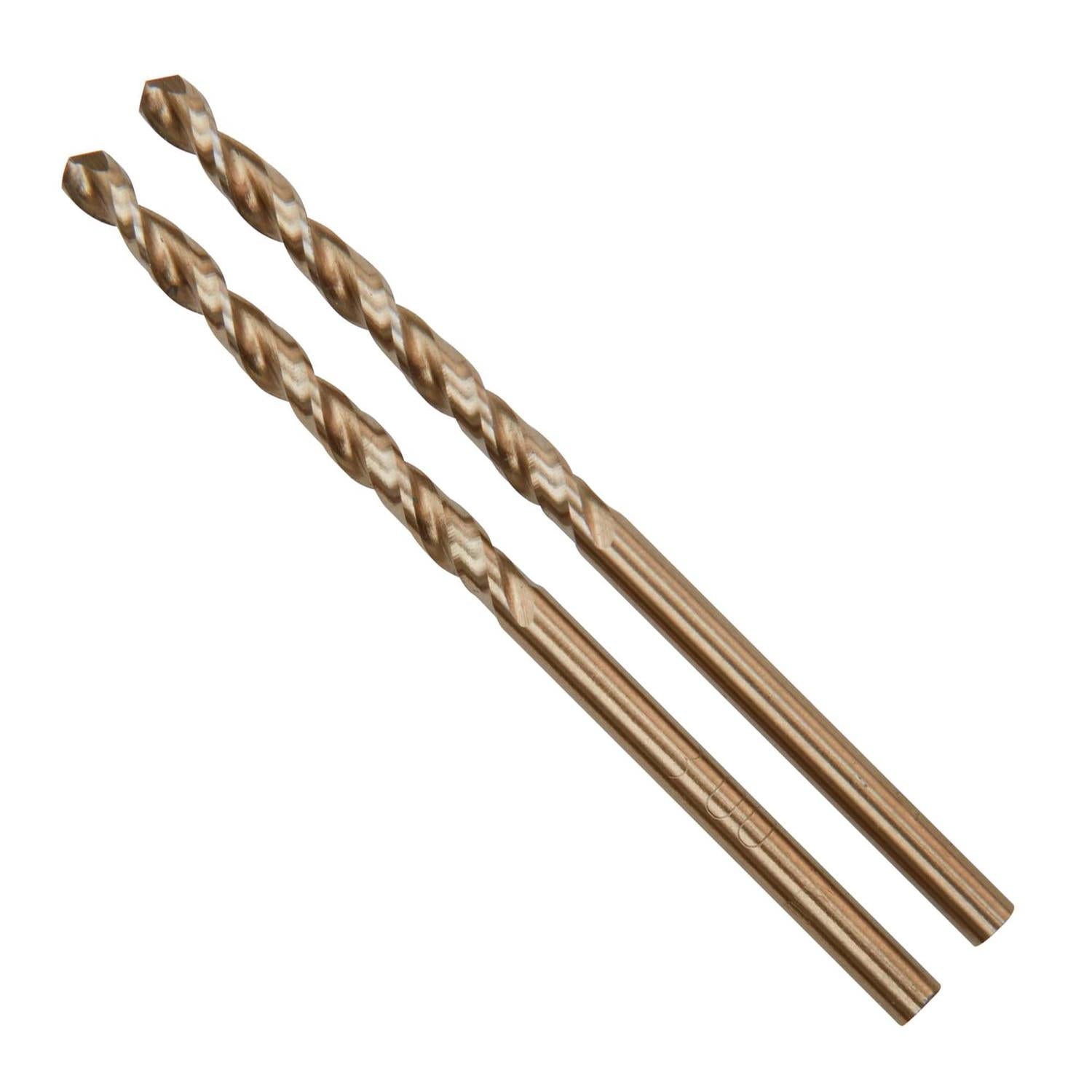 Brocas Para Metal HSS - Co 8% EXTREME 3x61mm 2 Pzas - DeWALT - Herram.cl