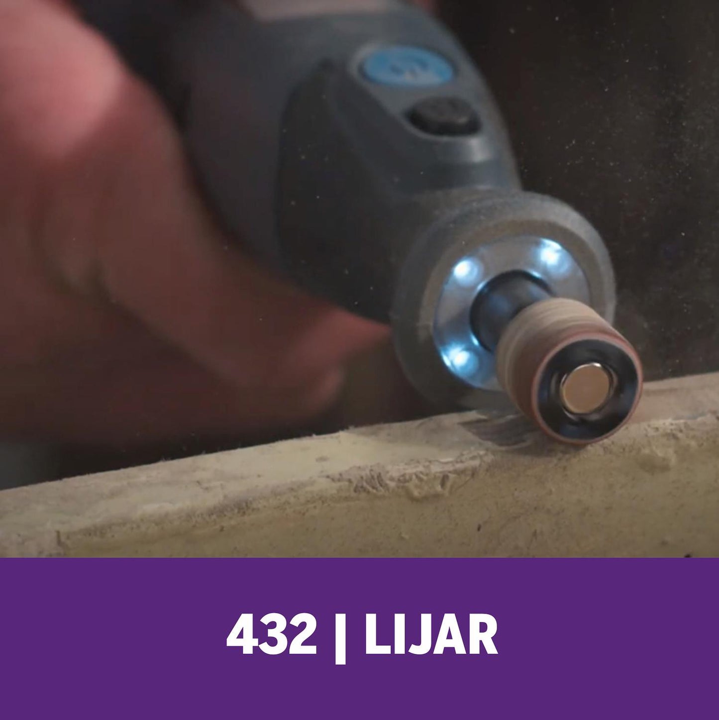 Tubo de Lija 12,7mm G120 (432) 6 Pzas - Dremel - Herram.cl