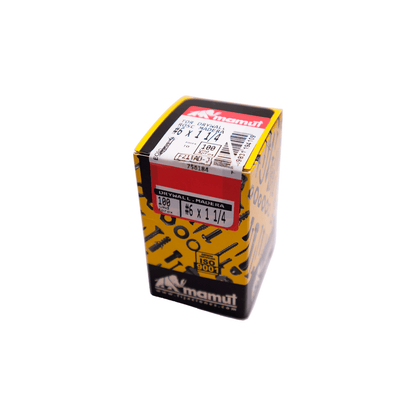 Tornillo Dry Rosca Mad Fos Crs  6 - 9 X 1 1/4''(100 U) - Mamut - Herram.cl