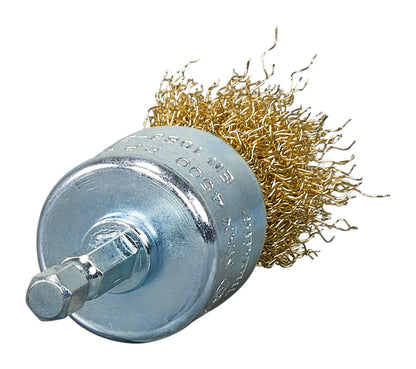 Grata Pincel Latón Ondulado 28mm(1 - 7/64'') Toma 1/4'' - Makita - Herram.cl