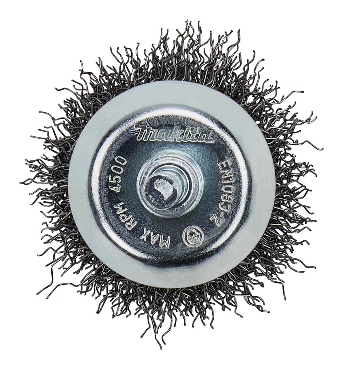 Grata Copa Acero Ondulado 38mm( 1 - 1/2'') Toma 1/4'' - Makita - Herram.cl