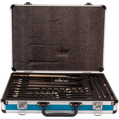 Maleta Brocas y Cinceles SDS - Plus 18 Pzas - Makita - Herram.cl