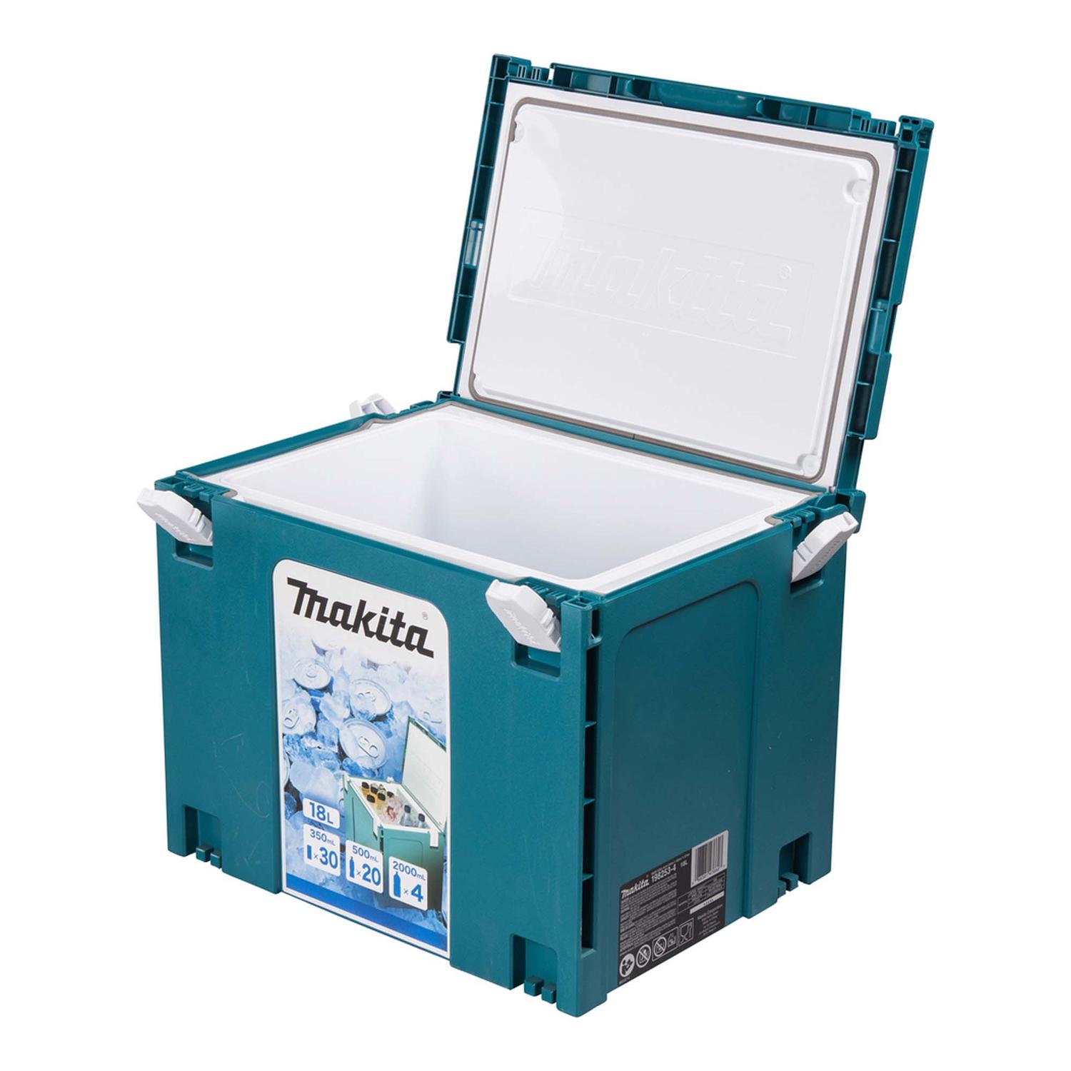 Maleta Apilable MAKPAC Tipo 4 Cooler Box 18 L - Makita - Herram.cl