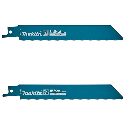 Hoja Sierra Sable Bi - Metal 152mm /18 TPI/ 2 Pzas - Makita - Herram.cl