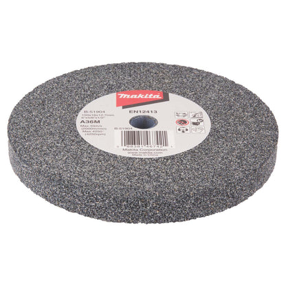 Piedra Para Esmeril de Banco 6''x5/8''x1/2'' A36M - Makita - Herram.cl