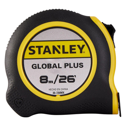 Huincha De medir Global Plus - 8m/26' - Stanley - Herram.cl