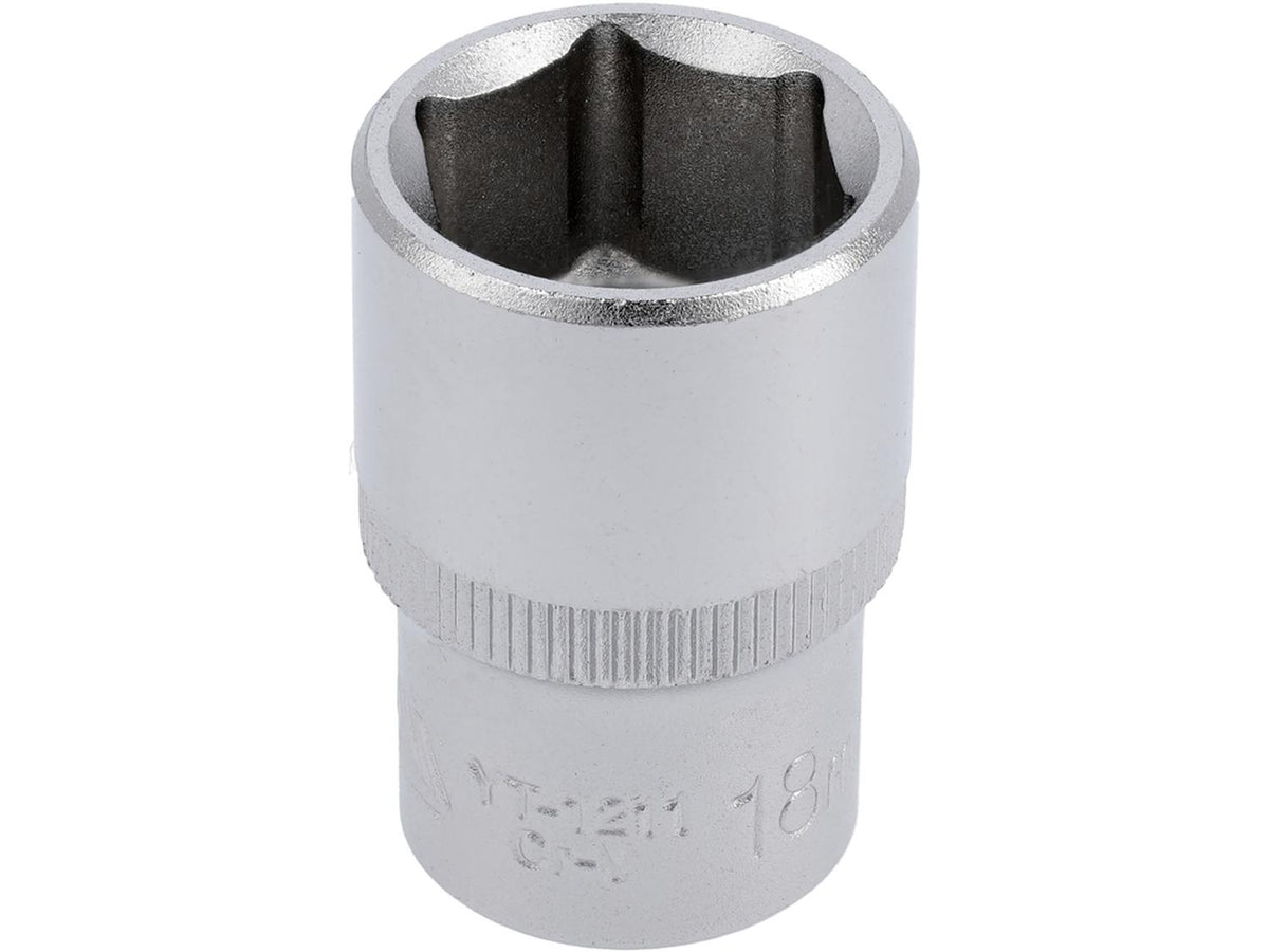 Dado Hexagonal Corto 1/2 Pulgada 18mm Yato YT-1211 - Herram.cl