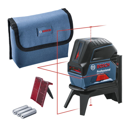 Nivel Láser Combinado de Lineas GCL 2 - 15 + Base - Bosch - Herram.cl