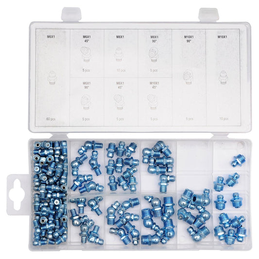 Set 110 Graseras Métricas Yato YT-06888 M6 M8 M10 Surtido - Herram.cl