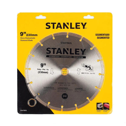 Disco Diamantado Segmentado Ø 9''x7/8'' - Stanley - Herram.cl