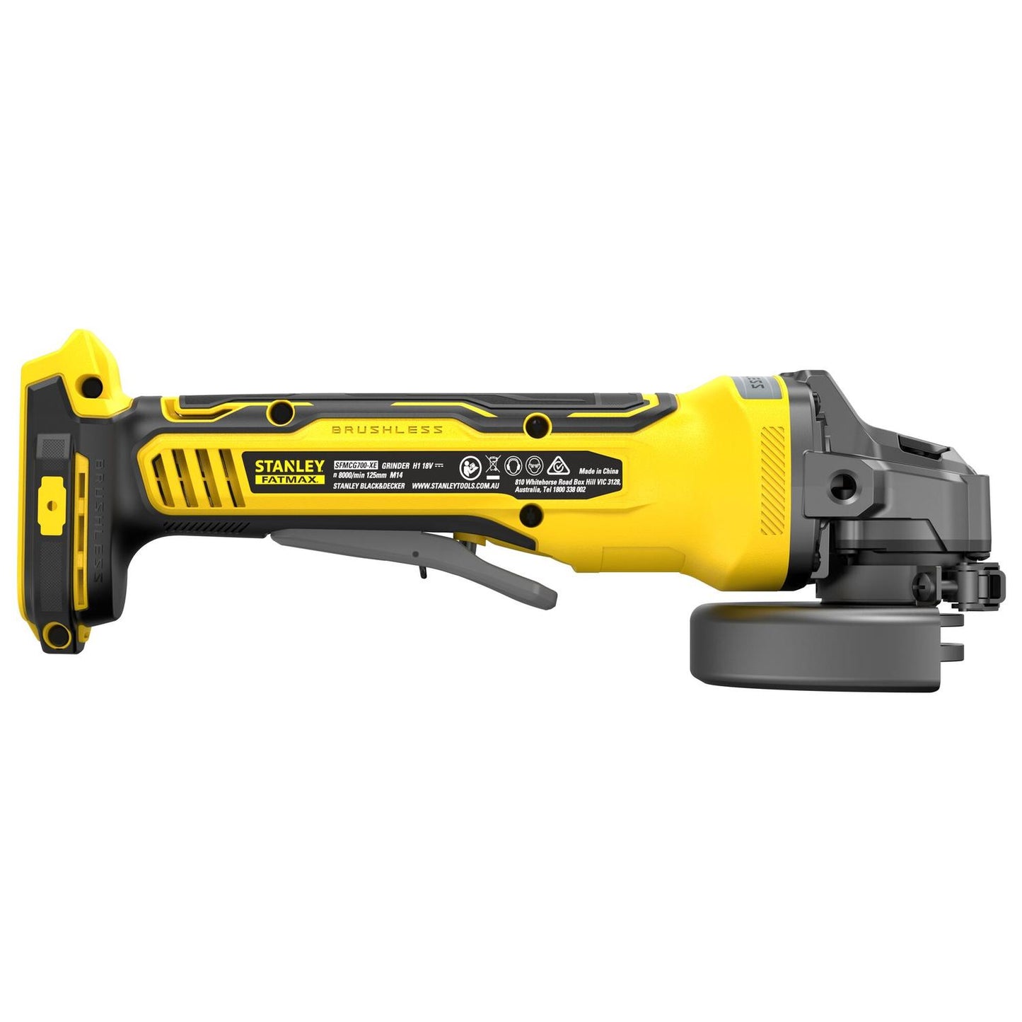 Esmeirl angular 4 - 1/2'' 20V Max. Sin Bateria - Stanley - Herram.cl