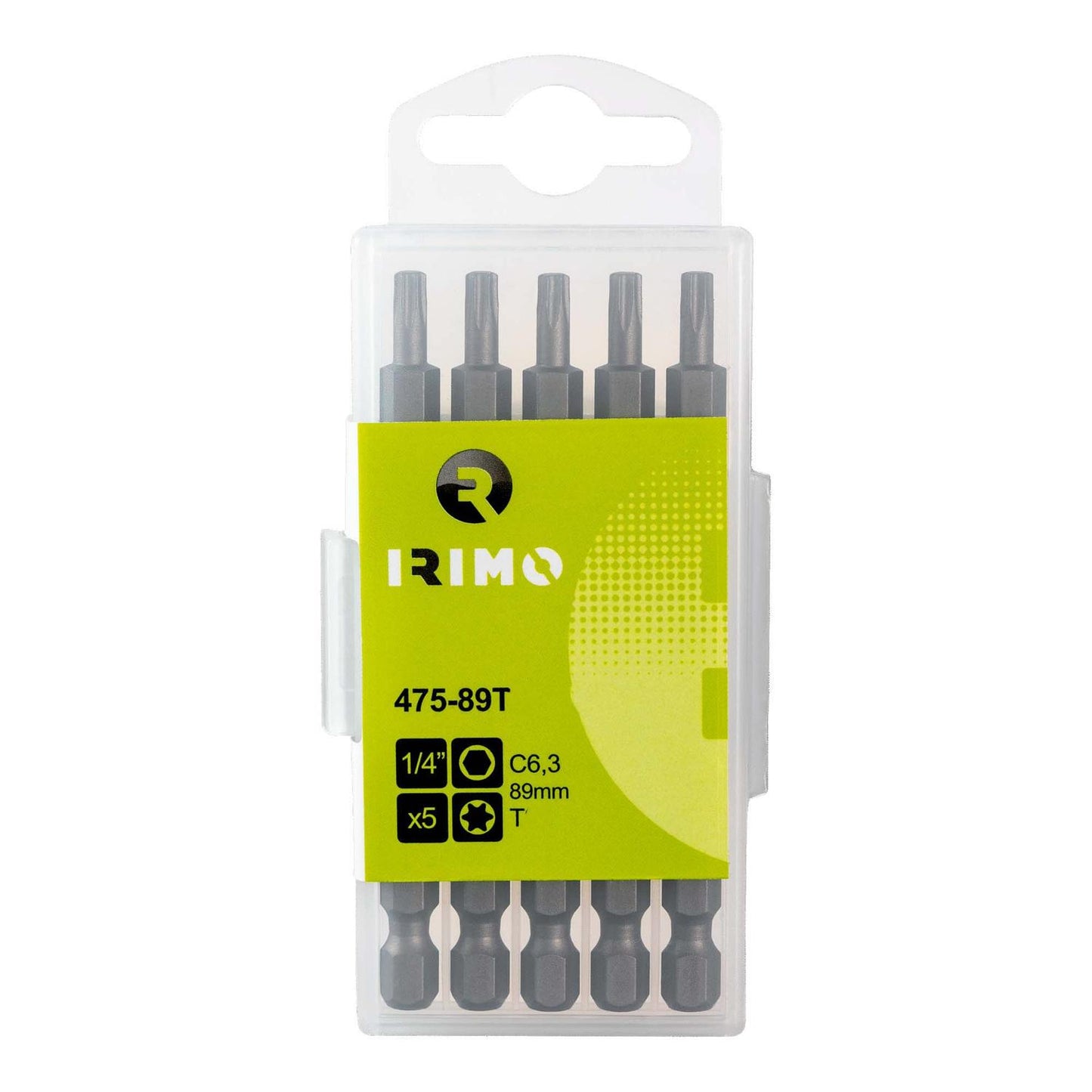 Pack 5 Puntas de Destornillar T25x89mm - irimo - Herram.cl