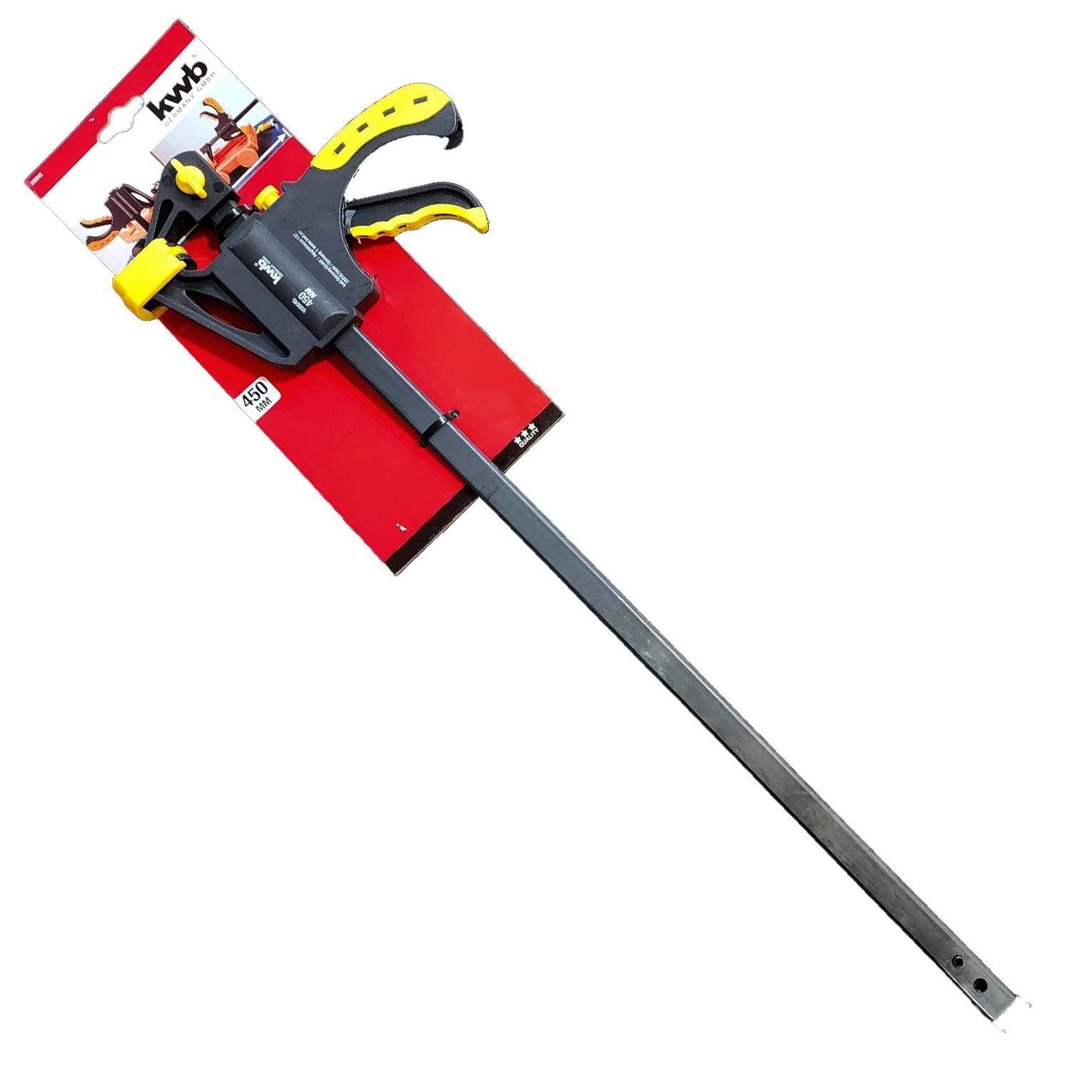 Prensa Sargento Rápida 85x450mm - kwb - Herram.cl
