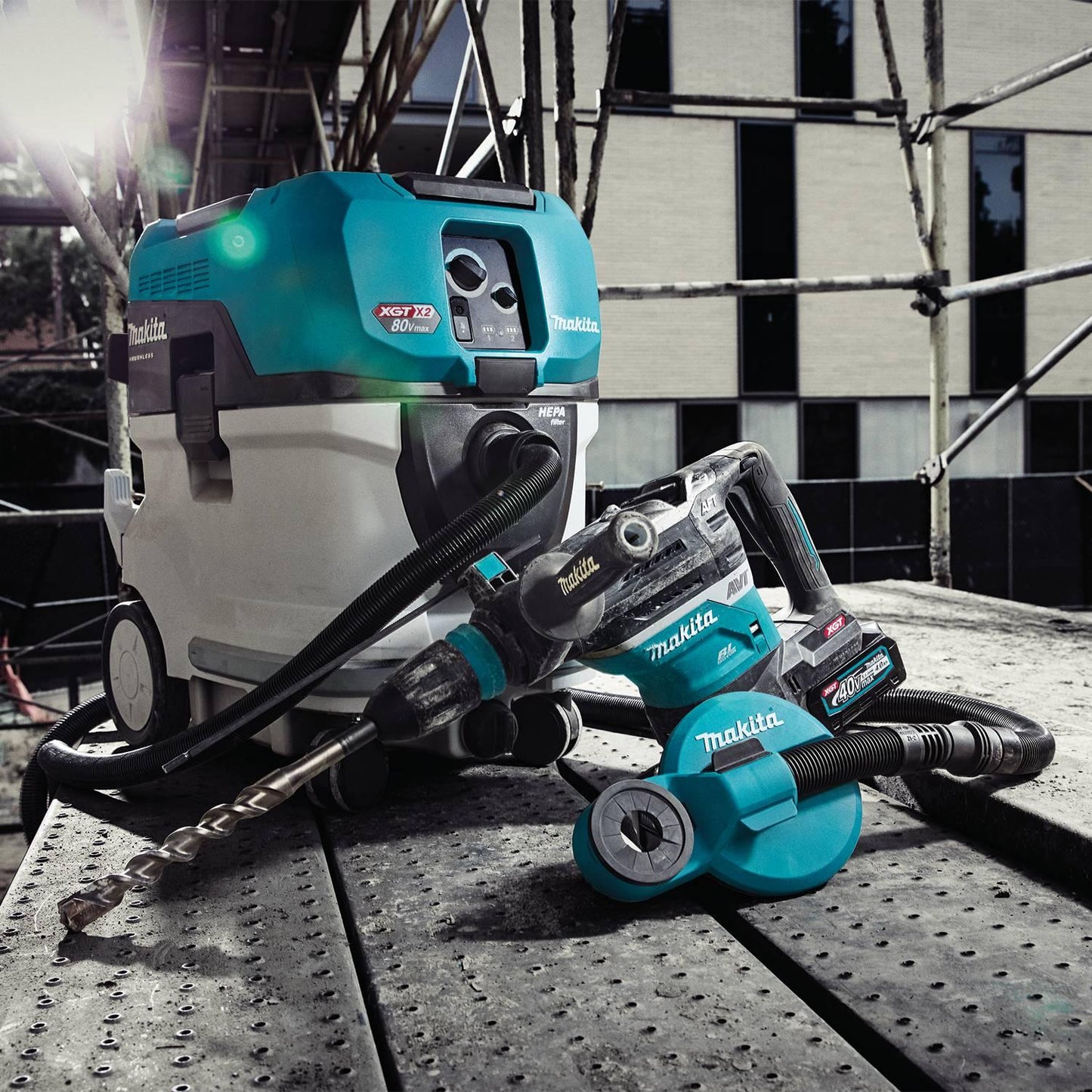 Adaptador de extracción de polvo para Rotomartillos - Makita - Herram.cl