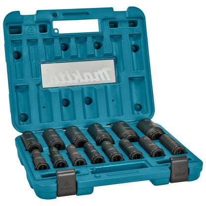 Juego Dados Impacto 1/2'' 14 Pzas - Makita - Herram.cl
