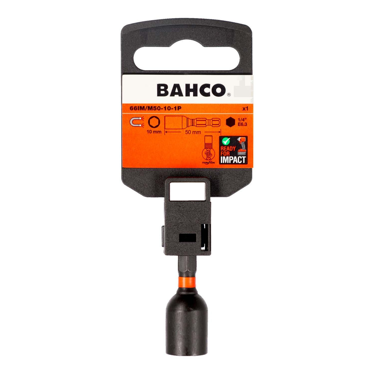 Vaso magnético de impacto 10x50mm - Bahco - Herram.cl