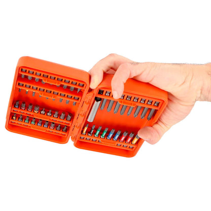 Set 54 Puntas Bits BAHCO 59S/54C-1 1/4" Torx Phillips Hex - Herram.cl