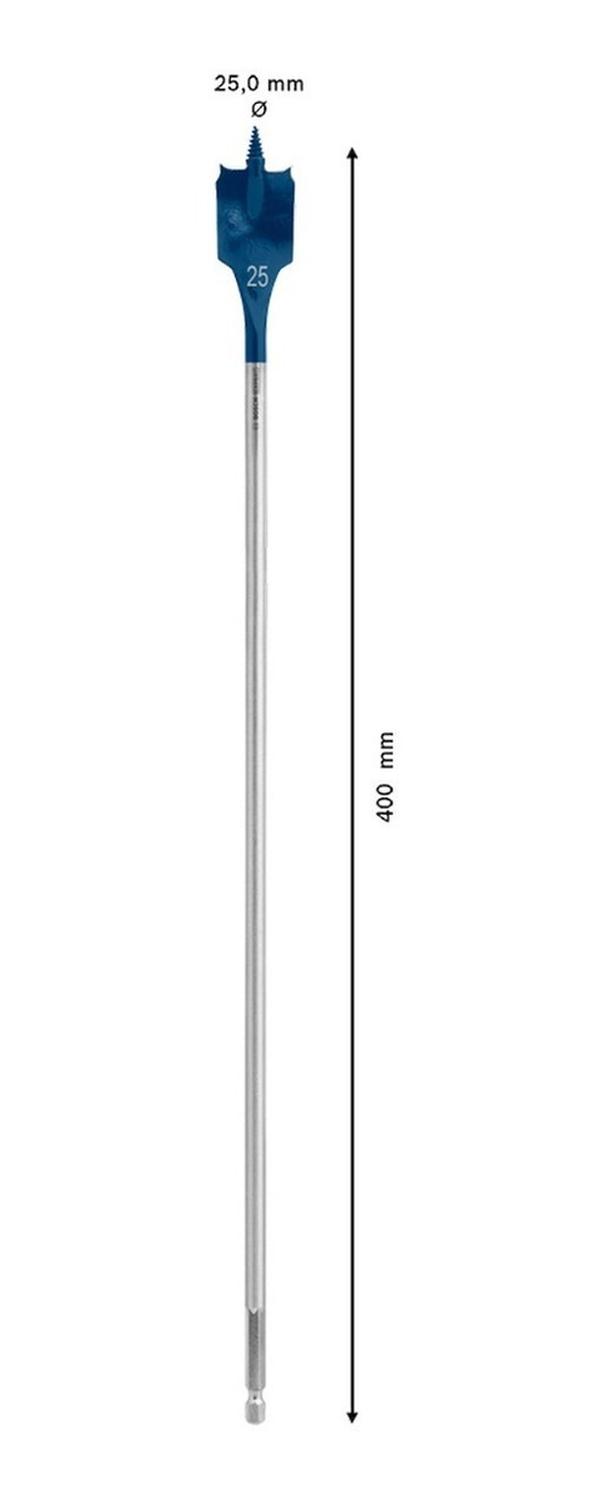 Broca Paleta Expert Self Cut Speed 25 X 400mm – Bosch - Herram.cl