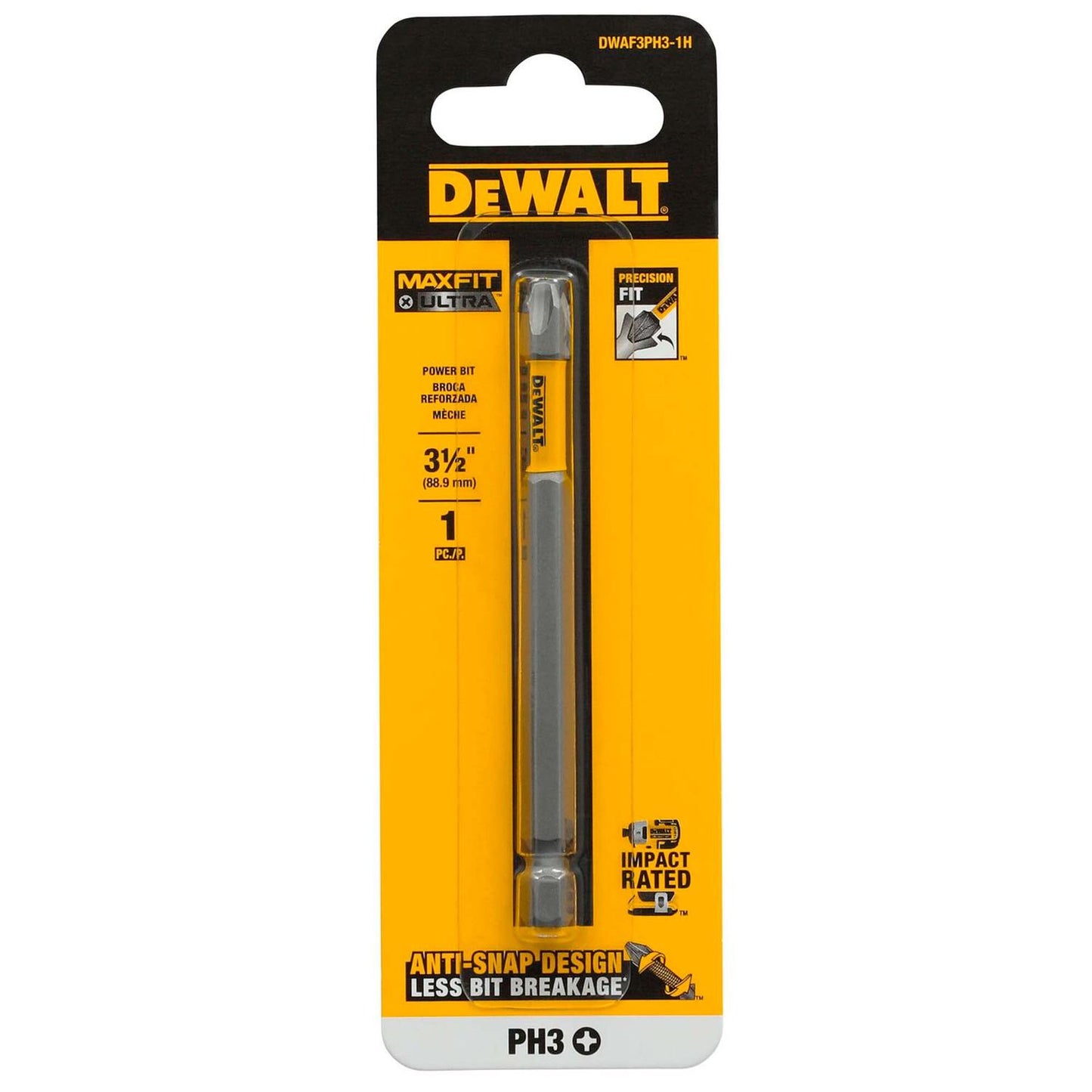 Punta Maxfit - Ultra PH3 - 3'' (88.9mm) - DeWALT - Herram.cl