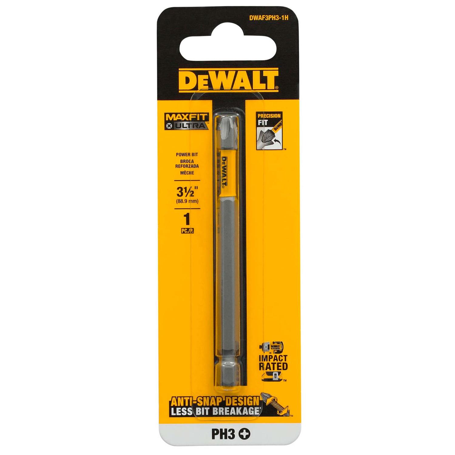 Punta Maxfit - Ultra PH3 - 3'' (88.9mm) - DeWALT - Herram.cl
