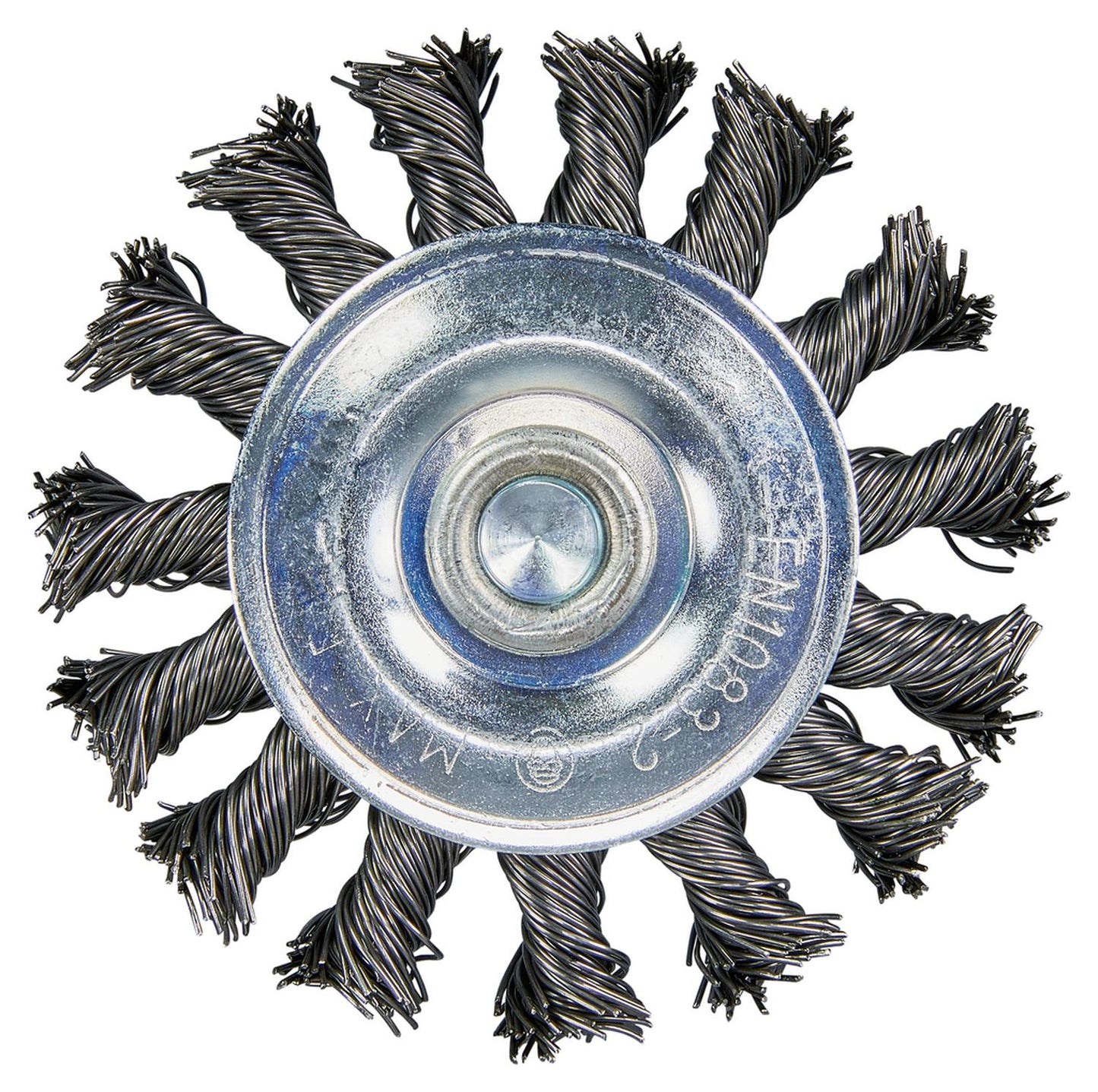 Grata Circular Acero Trenzado 75mm (3'') Toma 1/4'' - Makita - Herram.cl