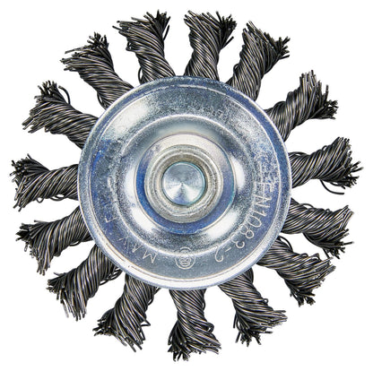 Grata Circular Acero Trenzado 75mm (3'') Toma 1/4'' - Makita - Herram.cl
