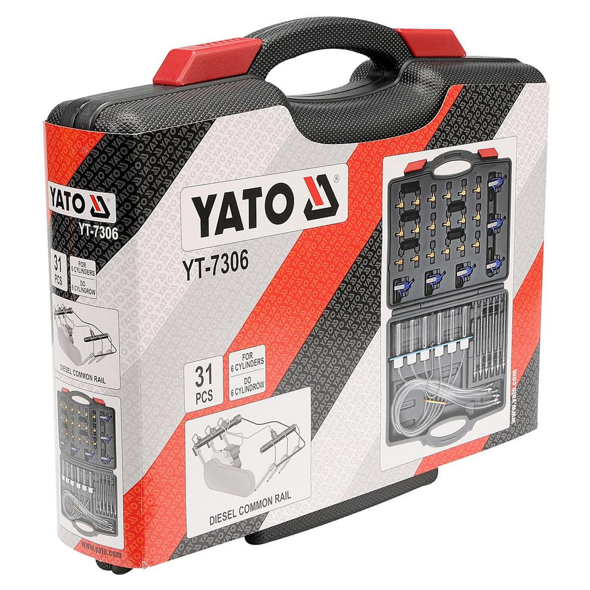 Kit Diagnóstico Retorno Inyectores Yato YT-7306 Common Rail - Herram.cl
