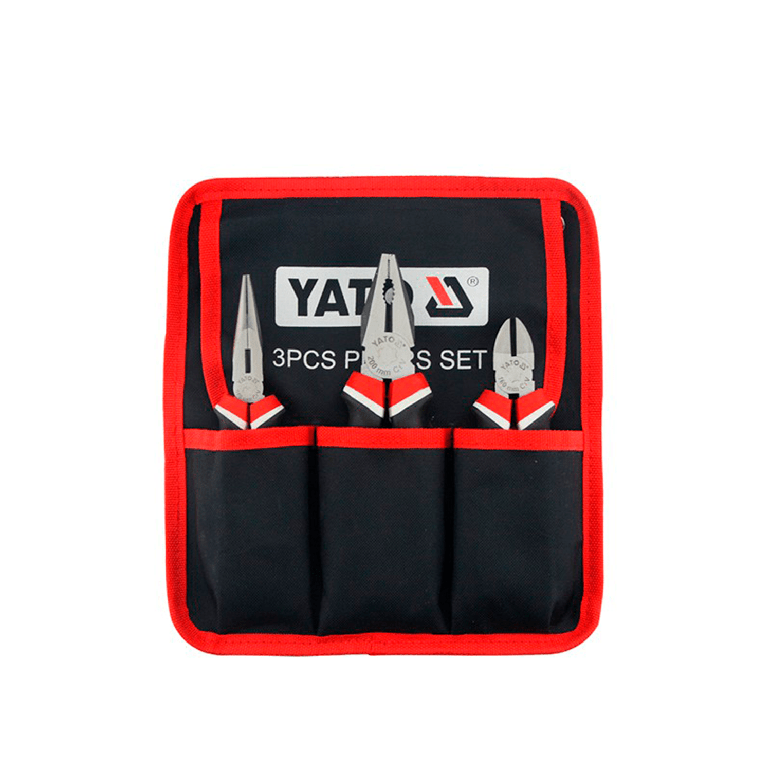 Juego De Alicates 3 Pzas YT - 39612 - Yato - Herram.cl