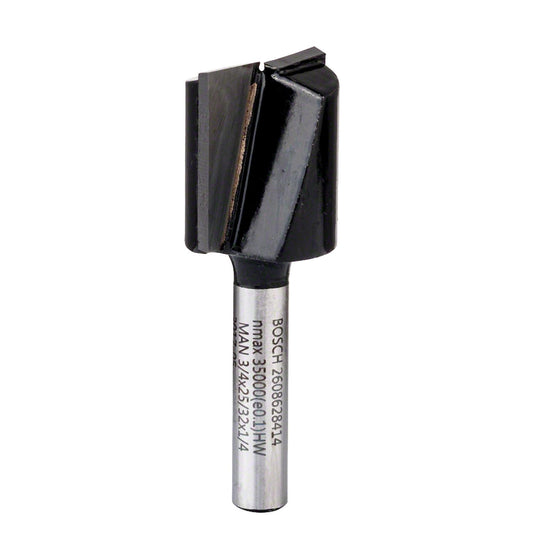 Fresa de Ranurar D1 19mm, L 19,5mm Vástago 1/4'' - Bosch - Herram.cl