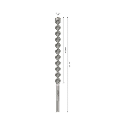 Broca Bosch PRO SDS-MAX-4 Hormigón 32x400x520mm - Herram.cl