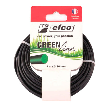 Hilo Nylon Redondo 7mx3,3mm Negro - Efco - Herram.cl