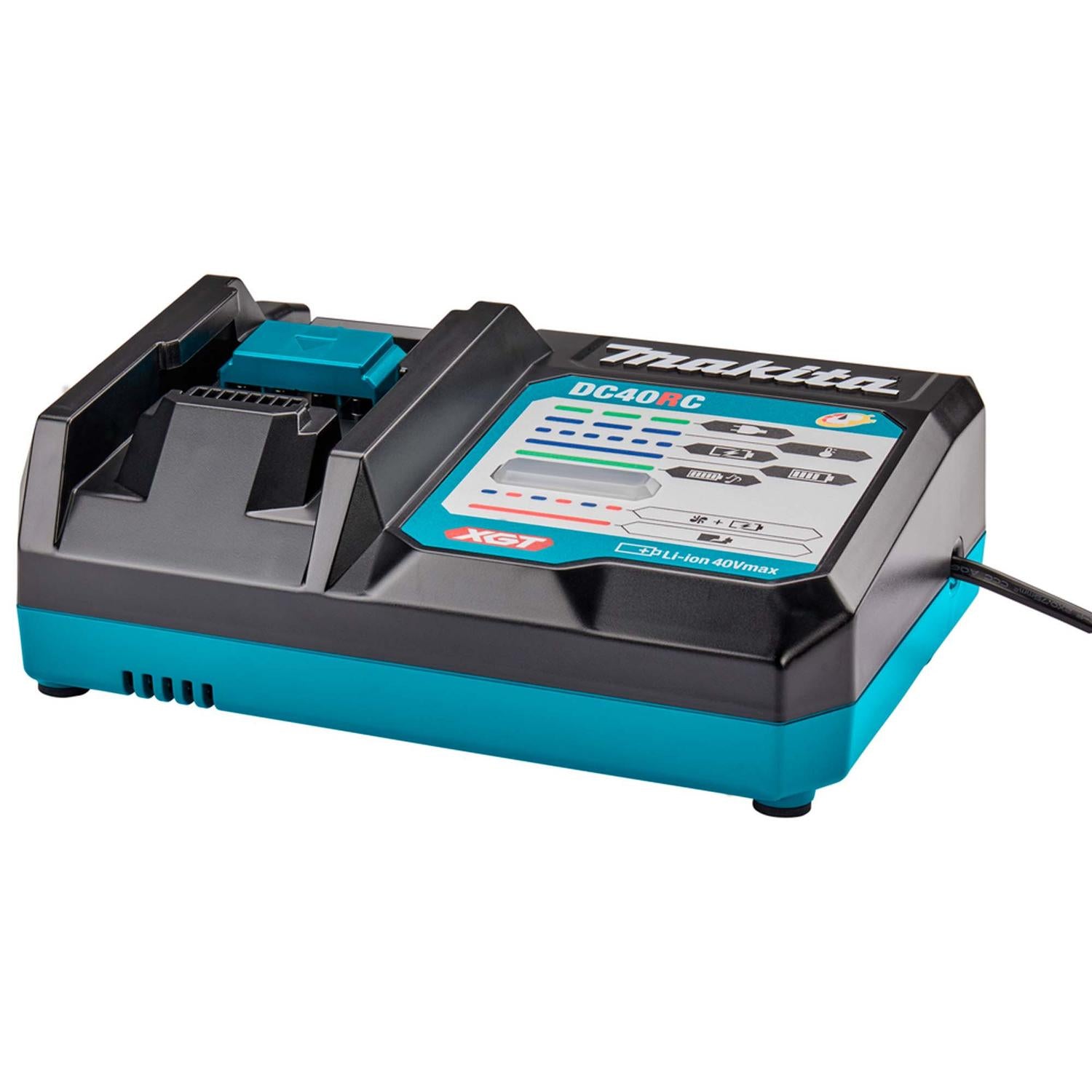 Cargador XGT 40V Max. Estándar (DC40RC) Bolsa - Makita - Herram.cl