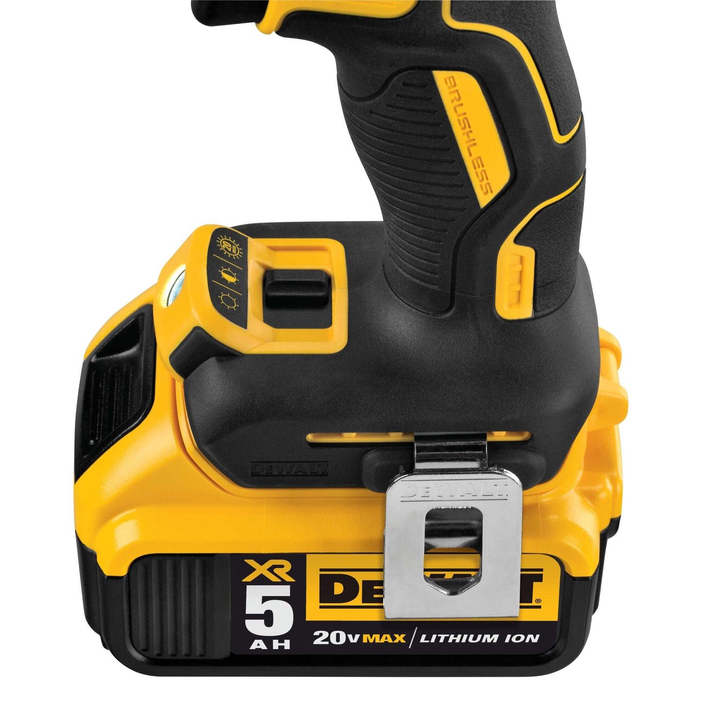 Kit Taladro Percutor 20 V Max. XR 13mm 2 Bat. 5Ah - DeWALT - Herram.cl
