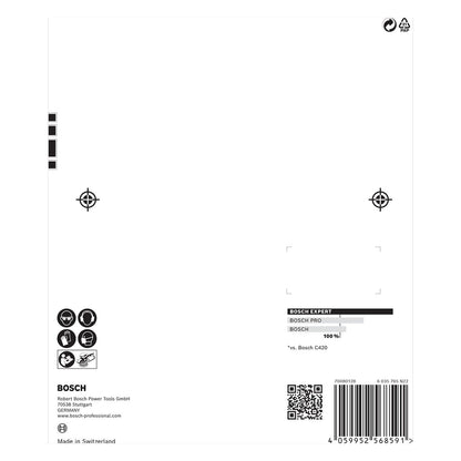 Set 7 Malla Lija Expert M480 150mm Excéntrica - Bosch - Herram.cl