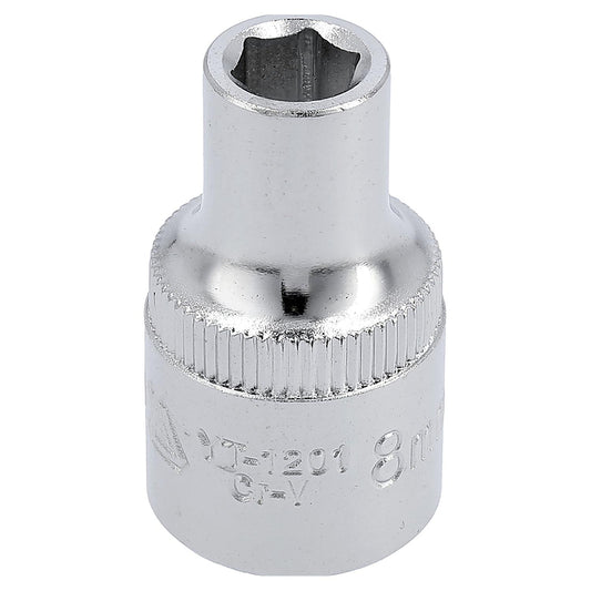 Dado Hexagonal Corto 1/2 Pulgada 8mm Yato YT-1201 - Herram.cl