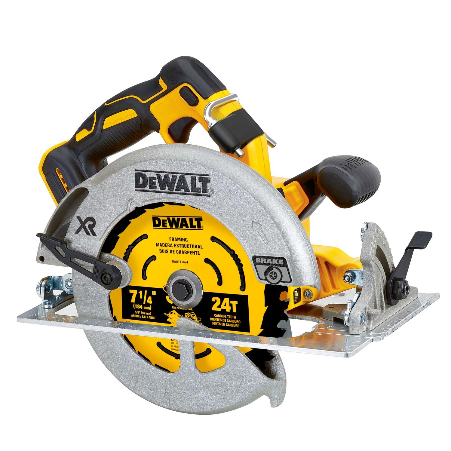 Sierra Circular 7 - 1/4'' 20V Max. XR sin baterías - DeWALT - Herram.cl